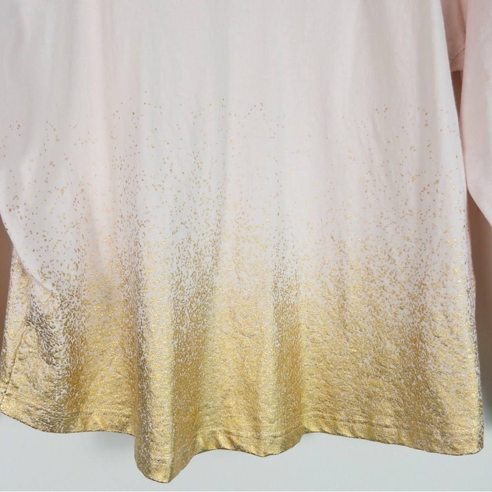 Walt Disney World Light Pink and Gold Long Sleeve Spirit Jersey - Picture 3 of 14